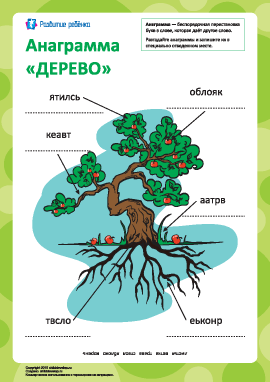 Анаграмма «Дерево»
