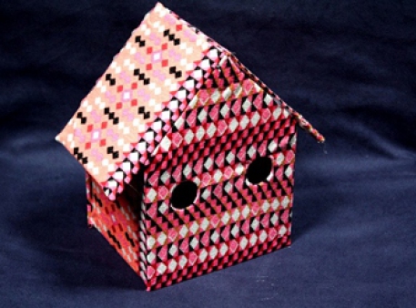 Декоративный картонный домик своими руками 