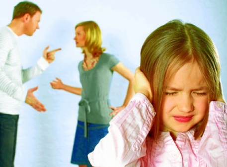Негативное влияние  ссор родителей на детей