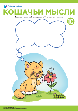 Кошачьи мысли №10: описываем увиденное 