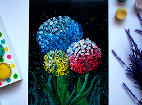 Как нарисовать тюльпан красками, гуашью, карандашом поэтапно для начинающих?