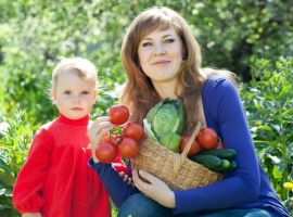 Как приучить детей выращивать и употреблять овощи 